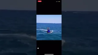 Jet ski explodes, killing child