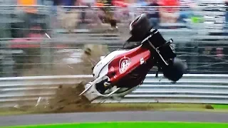 MARCUS ERICSSON TERRIBLE CRASH AT MONZA GP 2018 - ITALIAN F1 FP2