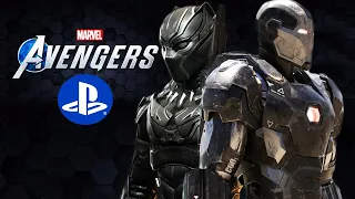 REVEAL LEAK! War Machine & Black Panther | Marvel's Avengers Game