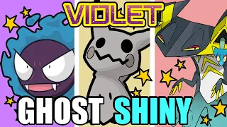 Beating a Pokémon Violet Nuzlocke with ONLY SHINY Ghost Types?!