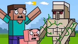 Village & Pillage! | Block Squad (Minecraft Animation)