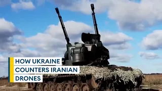 Ukraine: The German-made anti-aircraft gun taking down Russian drones