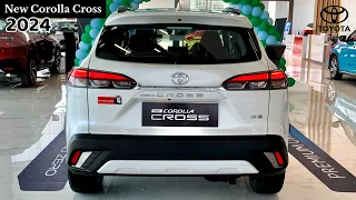 First Look! 2024 Toyota Corolla Cross | Super Luxury | Exterior and Interior Walk-around