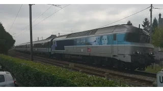 Trains Transilliens TER et Intercités SNCF Passage à Niveau GRETZ-ARMAINVILLIERS