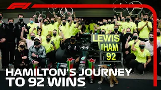 Lewis Hamilton's Incredible Journey To 92 Wins