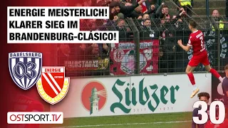 Energie meisterlich! Sieg im Brandenburg-Clásico: Babelsberg - E. Cottbus | Regionalliga Nordost