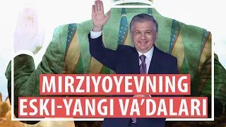 Prezident saylovi: Mirziyoyevning eski-yangi va’dalari