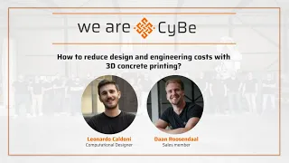 WEBINAR - Reduce design and engineering costs with 3D concrete printing