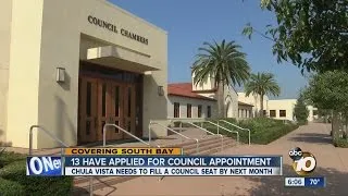 16 people submit applications to be appointed to Chula Vista City Council