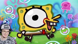СПАНЧ БОБ ► НАСТОЯЩАЯ ВЕРСИЯ ( The Ultimate "Spongebob Squarepants" Recap Cartoon ) | Реакция