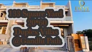 Luxurious Villas in JAIPUR | 3 BHK With office/study room | 133 Sq. Yard | Vaishali Ext. Gandhi path