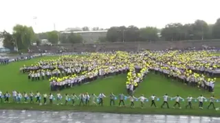 18.05.18р.18.05.18р.Встановлення рекорду - "Найбільший живий герб міста".Винних- не має.