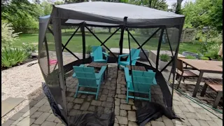 EVER ADVANCED Screen House Room, Instant Cabin Tent Review, Impressive!!! Love how easy this is to s