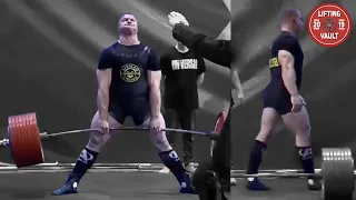 Yury Belkin Walks Into The Room Pulls 445 kg And Leaves (WR)