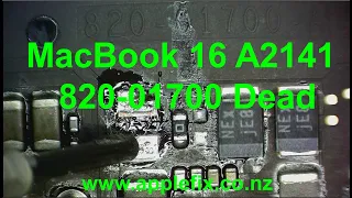 Macbook Pro 16 A2141 820-01700 Not turning on Shorted pp3v3_g3H | Macbook Repair Experts AppleFix