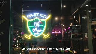 ParTee Putt Review - Indoor Mini Golf in Downtown Toronto - Things To Do In Toronto This Weekend