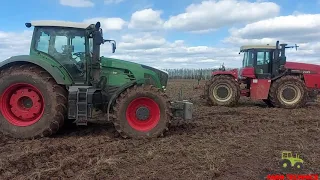 Начало весенне-полевых работ. Боронование.