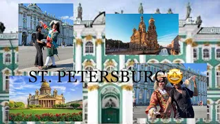 THE MOST BEAUTIFUL CITY IN RUSSIA/places to visit in ST. PETERSBURG, RUSSIA.