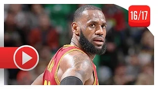 LeBron James Full Highlights vs Jazz (2017.01.10) - 29 Pts, 6 Reb