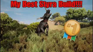 My Best Styra Build/Guide (Styracosaurus Build) Path Of Titans!