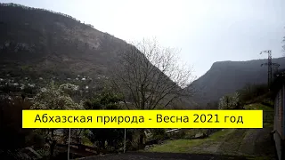 Абхазия - г. Ткуарчал (приехала в свой родной город в горах)