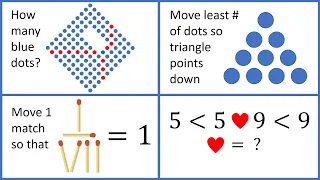 How FAST Can You Solve All 4 Math Puzzles?