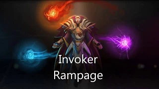 Aks DotA, Shadow Fiend and Invoker RAMPAGE