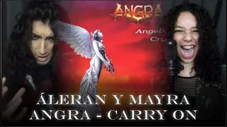 Áleran de Adularia y Mayra Vocals - Carry On (Angra Vocal Cover)