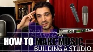 How to make MUSIC! Step 1? Build a studio, then record a song.