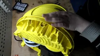 ремонт пылисоса karcher vc6100/замена турбины[Mechanik Lilian]