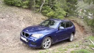 BMW X1 test / review + off-road (English subtitles)