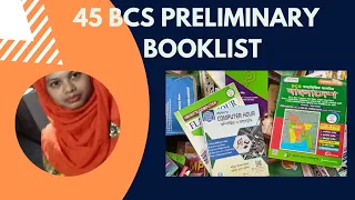 45 bcs Preliminary book list