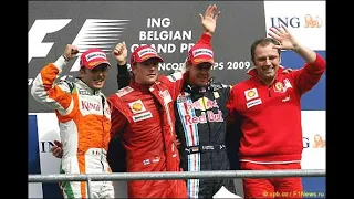 Обзор Гран-При Бельгии 2009-го года с комментариями от Алексея Попова.