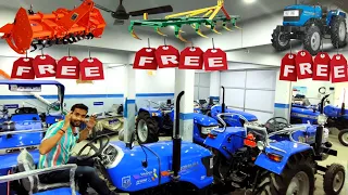 Sonalika का कोई भी ट्रैक्टर खरीदो और Free में ले जाओ 50 Hp Tractor/ Rotavator/Cultivator||Avi Vlogs