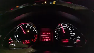 Audi A6 C6 4.2 V8 MPI BAT LPG POV cruising