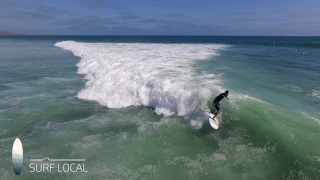 Surfing aerials Trestles, San Clemente, California | Drone Video Lowers
