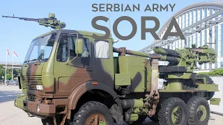 SORA: Serbian 122mm Self-Propelled gun prototype