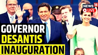 Republican DeSantis Sworn In As Florida Governor For The Second Term | US News | English News LIVE