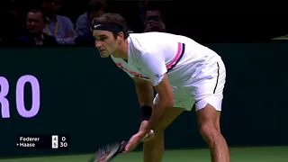 Roger Federer vs Robin Haase - QF Rotterdam 2018 Highlights