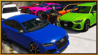 GTA 5 Roleplay - I Sell $7,500,000 Worth Stolen Audi Cars | RedlineRP