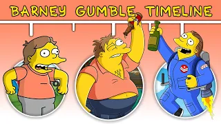 The Complete Barney Gumble Simpsons Timeline