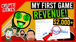 🤑 MY FIRST MOBILE GAME REVENUE | How much MONEY does my FREE MOBILE GAME MAKE? | 2021 🔥