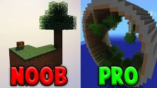 PRO EILAND VS NOOB EILAND! (Minecraft BuildBattle)