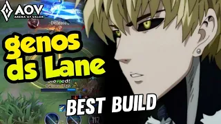 AoV : ERROL/GENOS GAMEPLAY | BEST BUILD - ARENA OF VALOR