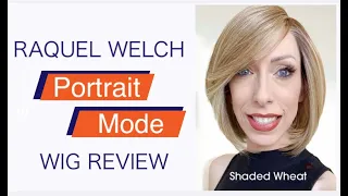 RAQUEL WELCH PORTRAIT MODE WIG REVIEW | FLATTERING POLISHED BOB STYLE