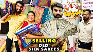 SELLING அம்மா's PATTU SAREE for 💵Instant CASH ‼️| Old SILK Saree 💱Exchange in Chennai📍T.Nagar