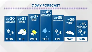 Live Doppler 13 Weather Forecast — 1/31/2021 11 p.m. update