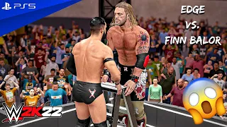 WWE 2K22 - Finn Balor vs. Edge - Ladder Match at WrestleMania 39 | PS5™ [4K60]