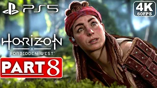 HORIZON FORBIDDEN WEST PS5 Gameplay Walkthrough Part 8 FULL GAME [4K 60FPS] - No Commentary