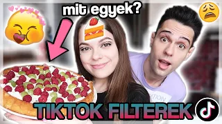 TIKTOK FILTEREK IRÁNYÍTOTTÁK A NAPOM ✨kaja, smink, tetkó!?✨